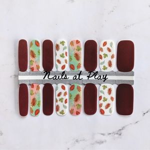 5 for $20 Nail Wraps- Kicking Leafs